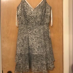 Snake Skin Print Dress